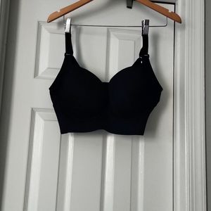 She's Waisted Black Bra size 40 E/F